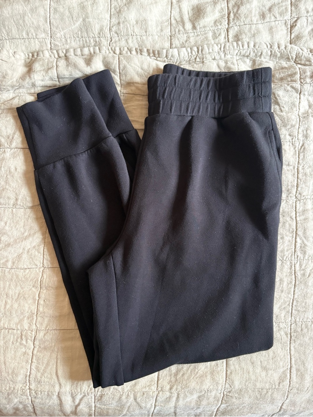 Varley Black Jogger Track Pants
